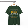 White Smoke 1988 Los Angeles Tee — Vintage City Built Graphic T-Shirt