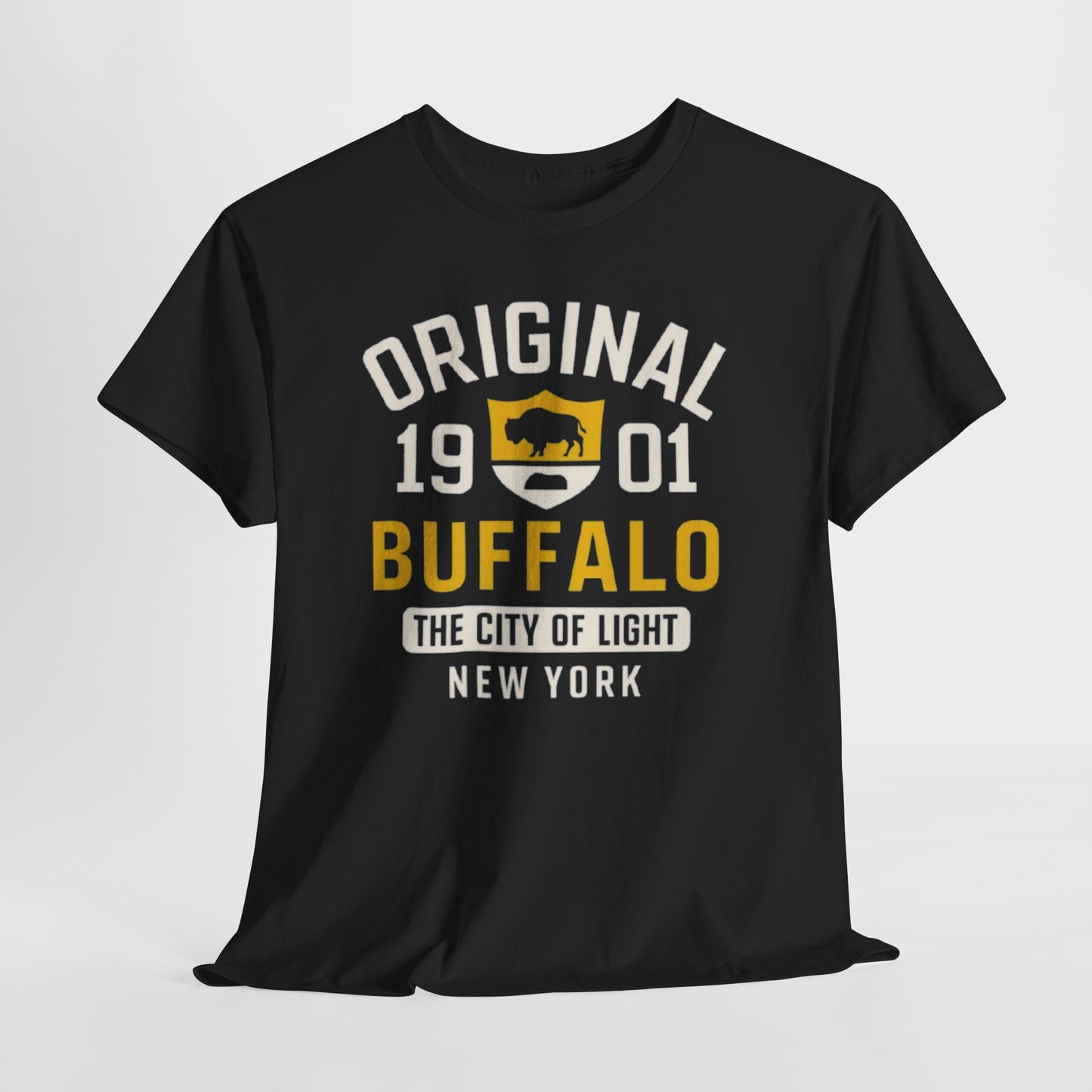 Original 1901 Buffalo T-Shirt — The City of Light, New York Tee