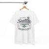 White Smoke Seattle Champs T-Shirt — Emerald City Vintage Athletic Tee