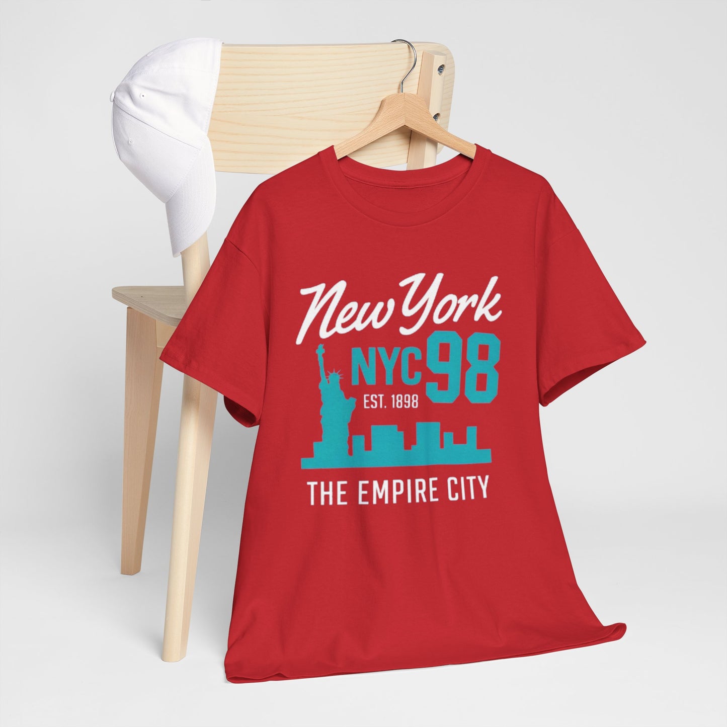 Lavender New York T-Shirt NYC 98 – Empire City Urban Athletic Streetwear Tee