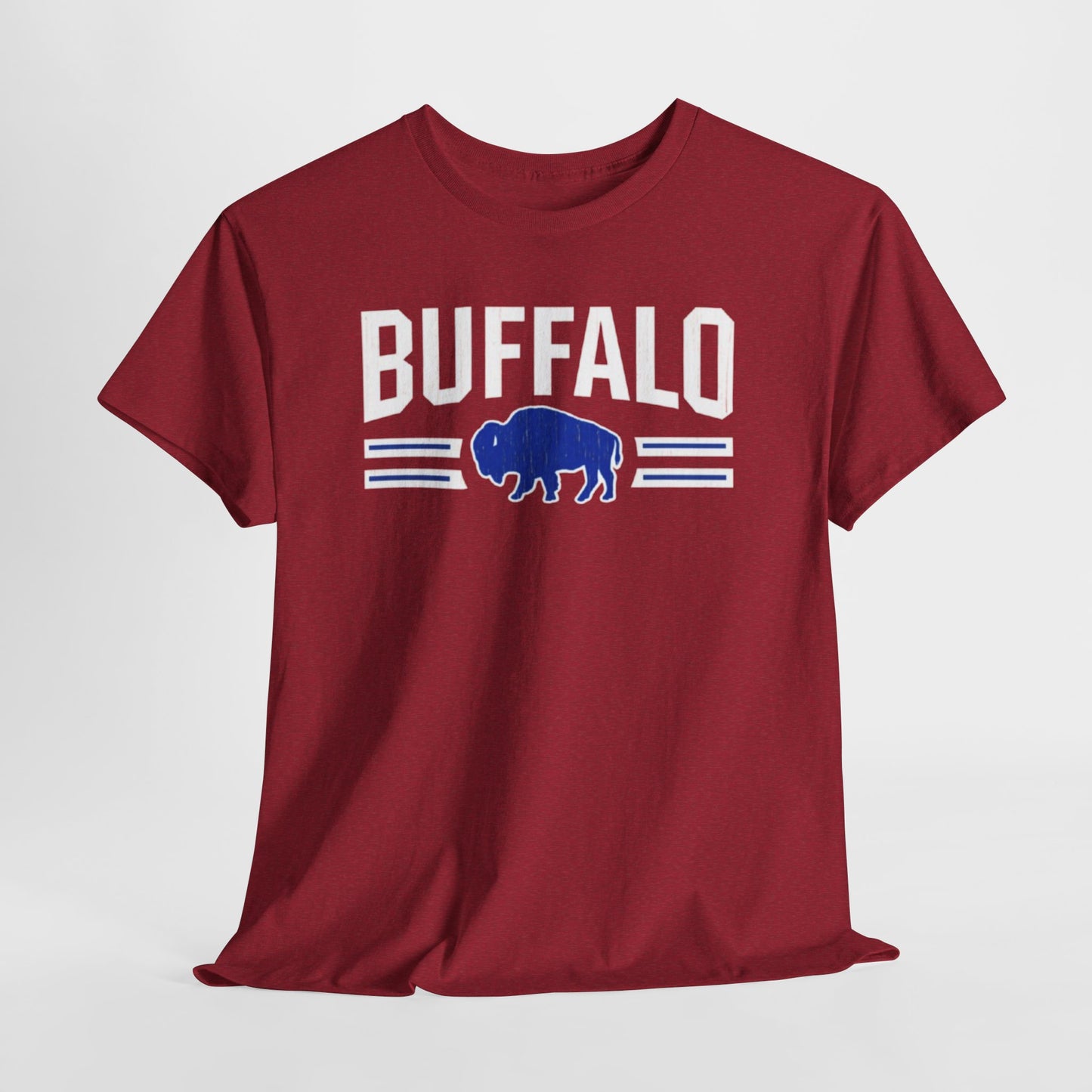 Brown Buffalo Retro Football Tee — Hometown Team Spirit Shirt