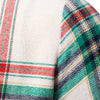 Misty Rose Men's Business Casual Long Sleeve Shirt, Plaid Shirt for Men