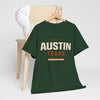 Lavender Austin Texas Capital City Graphic T-Shirt – Minimalist City Streetwear Tee