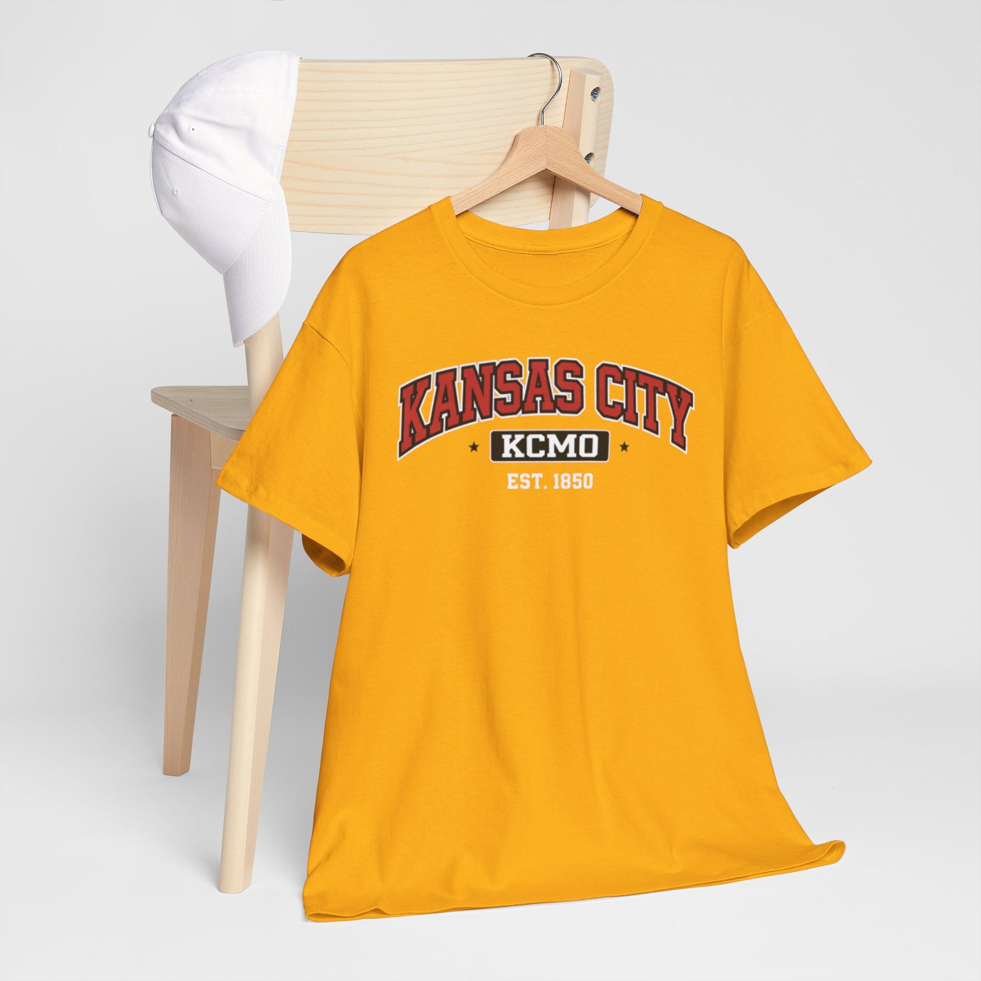 Goldenrod Kansas City KCMO Arc T-Shirt — City Tee