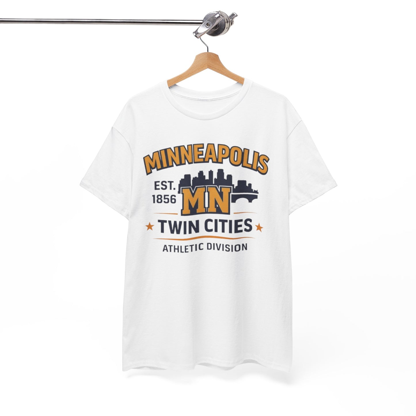 Minneapolis Twin Cities Tee — Athletic Division City Skyline T-Shirt – sportswear style, sportswear style, image 1.0