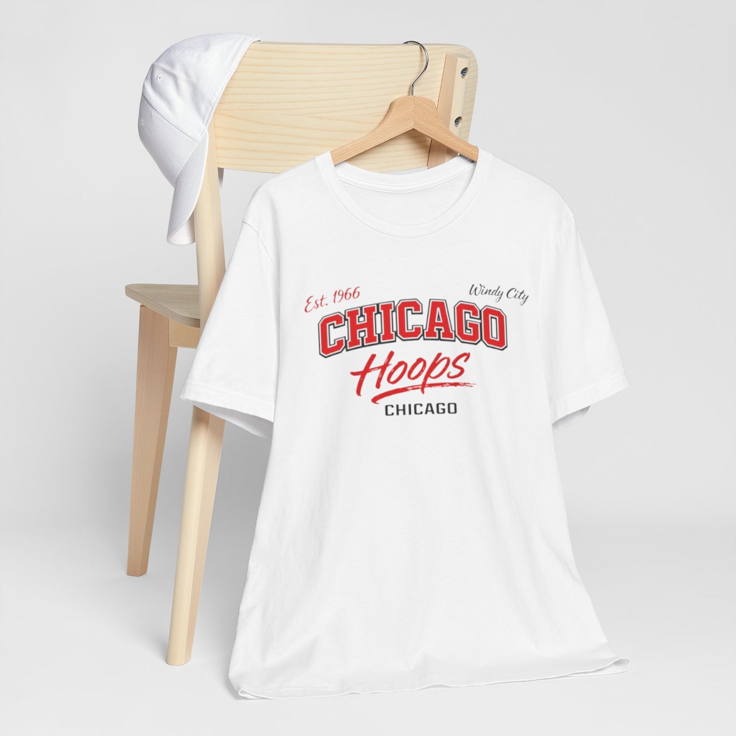Chicago Hoops Tee – Vintage Chicago Basketball Shirt