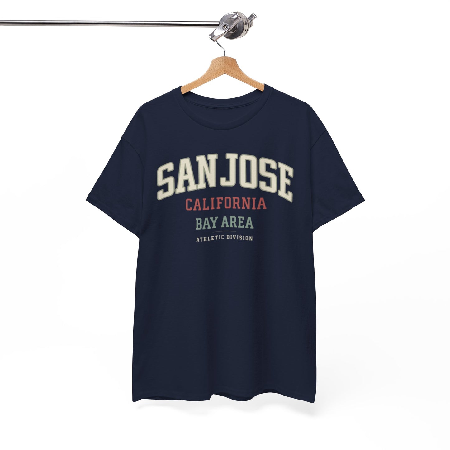 San Jose California Bay Area Tee — Vintage Collegiate Graphic T-Shirt