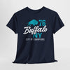 Lavender Buffalo NY '76 City of Champions T-Shirt