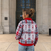 Ohio Plaid Jacket – Trendy Red Black Streetwear Game Day Fashion for Women