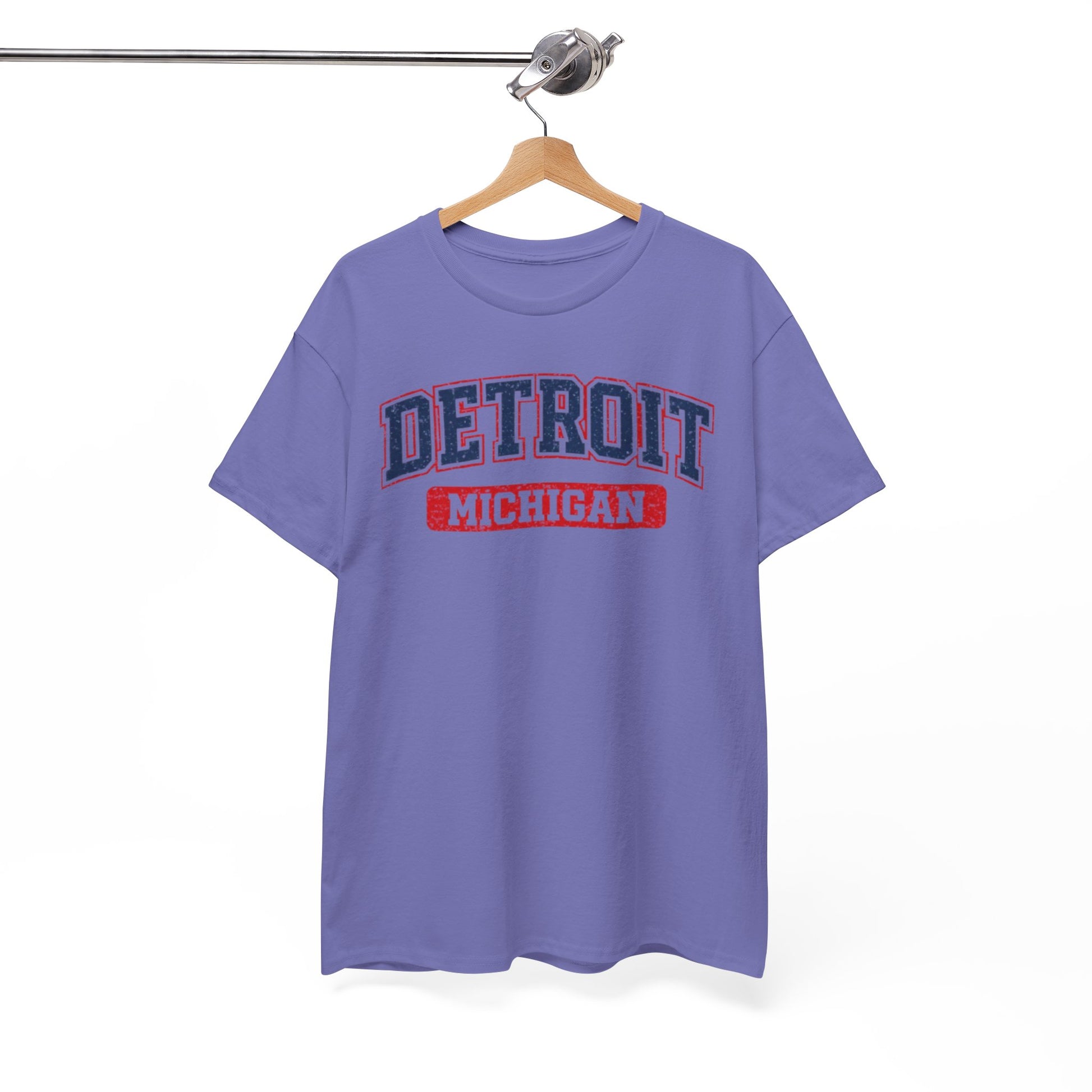 White Smoke Detroit Michigan Vintage Collegiate T-Shirt Vintage city tee  College style