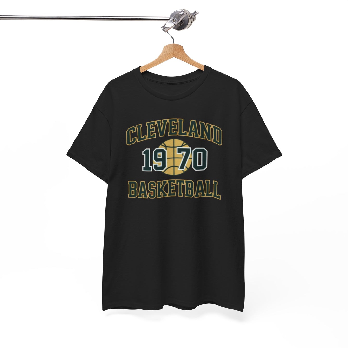 Cleveland 1970 Basketball Tee – Vintage Retro Sports T-Shirt