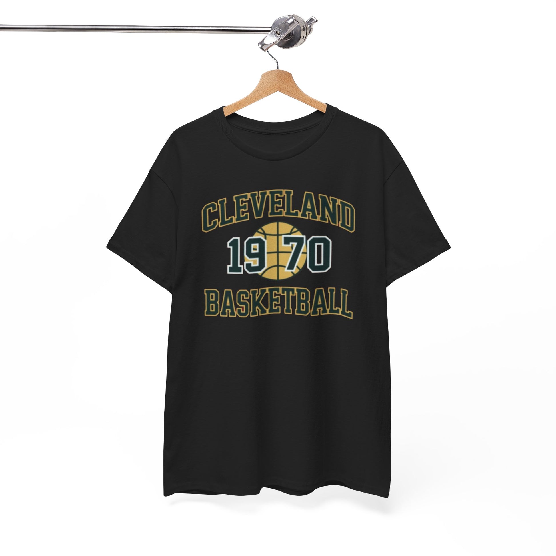 Cleveland 1970 Basketball Tee – Vintage Retro Sports T-Shirt streetwear fashion product image 3