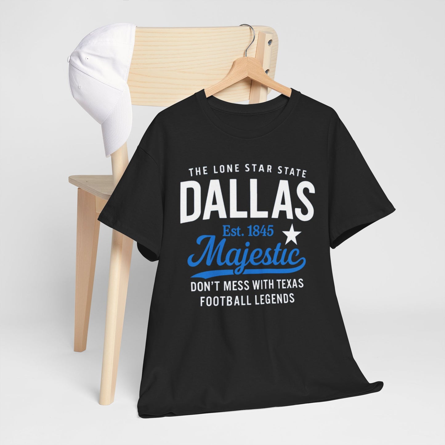 Dallas Majestic Tee — Don’t Mess With Texas Football Legends Shirt