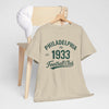 Gray Philadelphia PA 1933 Football Club T‑Shirt
