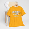 Goldenrod Phoenix 602 Tee — Retro Arizona City Shirt (Est. 1867)