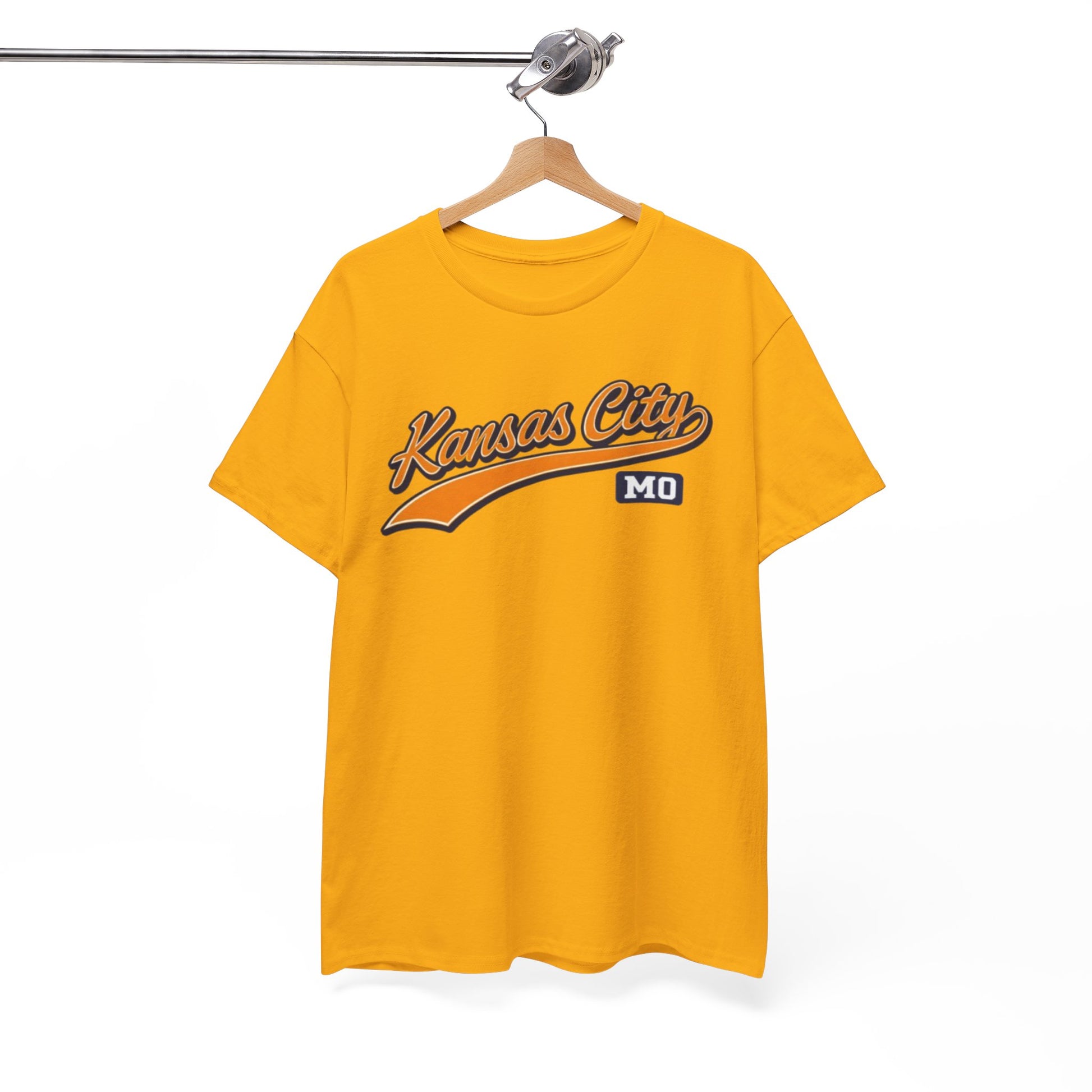 White Smoke Kansas City MO Retro Script T-Shirt - Vintage Sports Style Tee