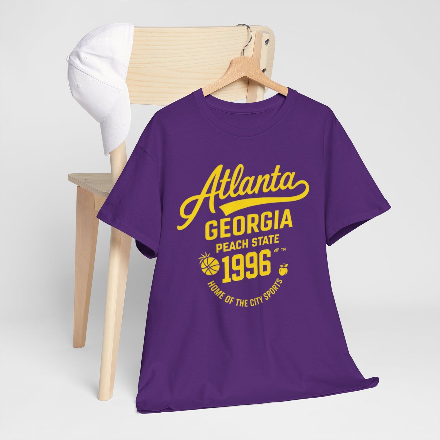 Atlanta Georgia 1996 T-Shirt — Peach State Vintage Sports Tee