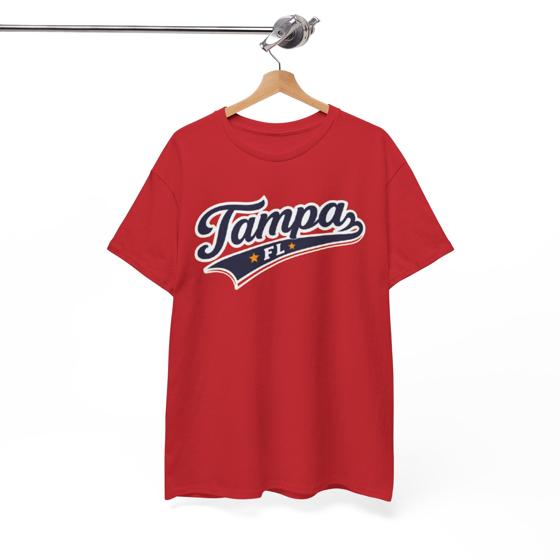 White Smoke Tampa, FL Script Tee — Retro City   T-Shirt