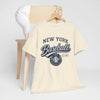 Antique White Baseball T-Shirt — New York Baseball Vintage  Tee