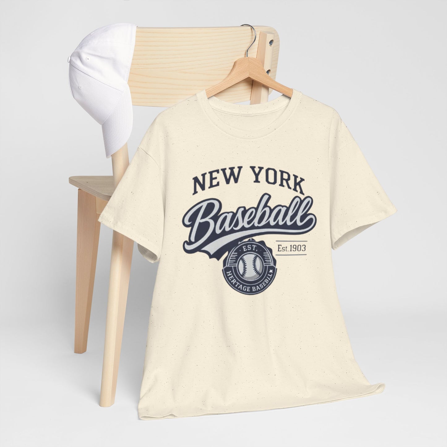 Baseball T-Shirt — New York Baseball Vintage  Tee