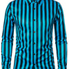 White Smoke Autumn New Arrival Men's Stylish Striped Long Sleeve Shirt, Slim Fit Casual Top