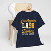 Dark Slate Gray Los Angeles LA 98 'City of Angels' T-Shirt vintage script bold varsity numbers tee