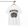 White Smoke New York Vintage Crest Tee arched collegiate lettering t-shirt
