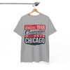 White Smoke Chicago Marathon Champion 1986 T-Shirt – Vintage Athletic Streetwear Tee