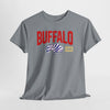 Lavender Buffalo football 1960 Tee – Vintage Buffalo Bison Graphic T-Shirt