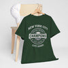 Lavender New York City Champions T-Shirt — Vintage Baseball City Series Tee