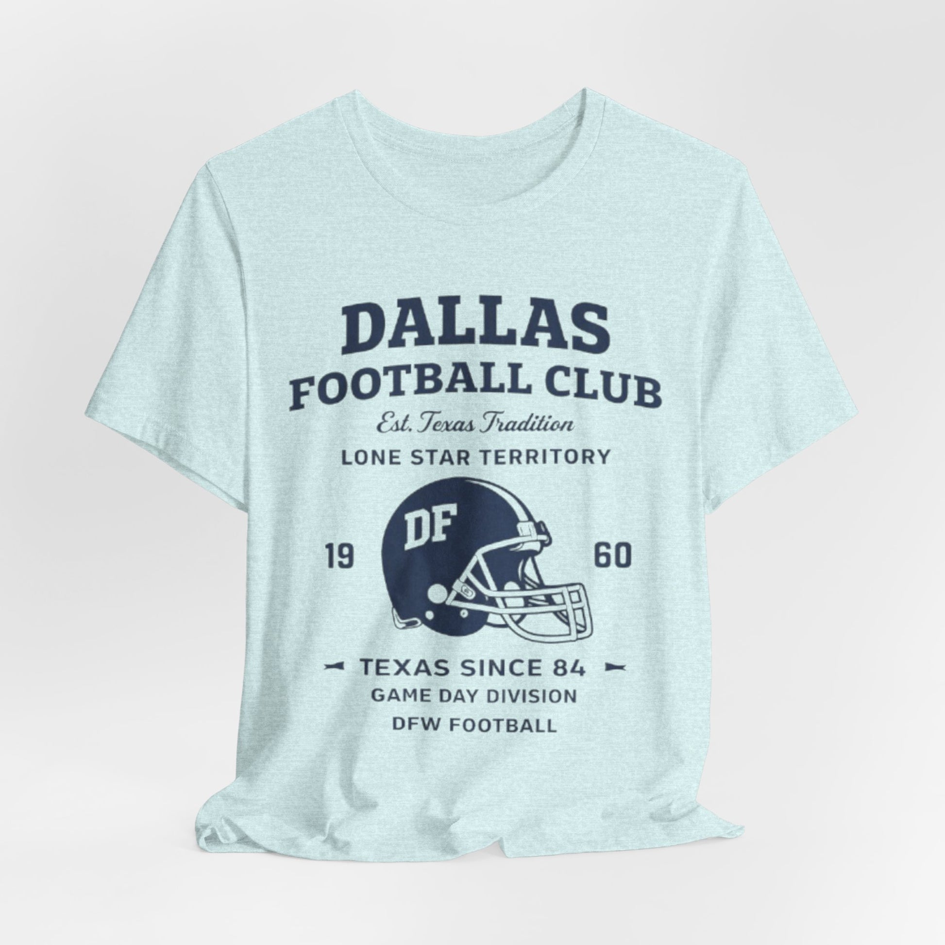 Lavender Dallas Football Club Vintage Helmet Tee