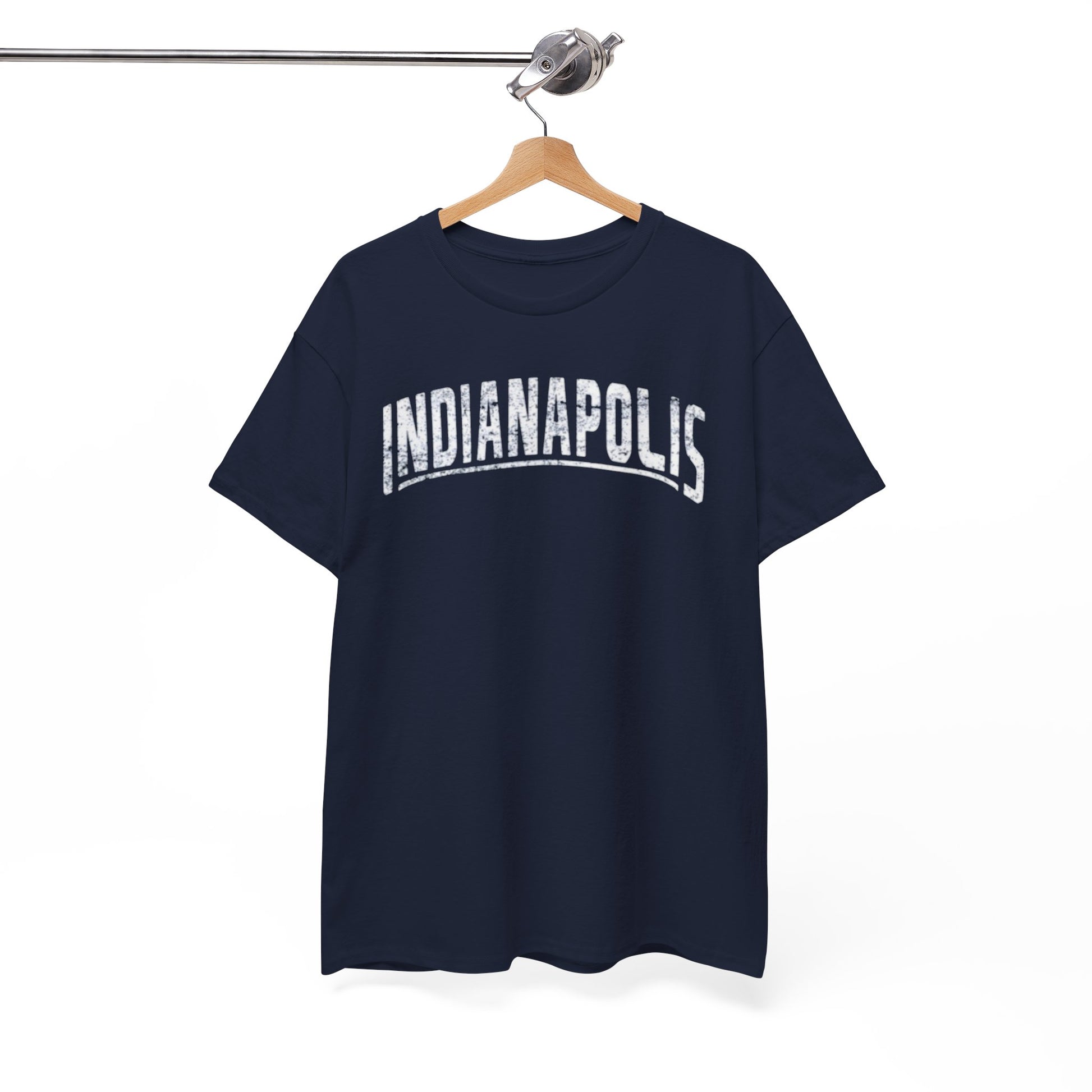 White Smoke Indianapolis Colts Vintage Graphic Tee — City Casual T‑Shirt