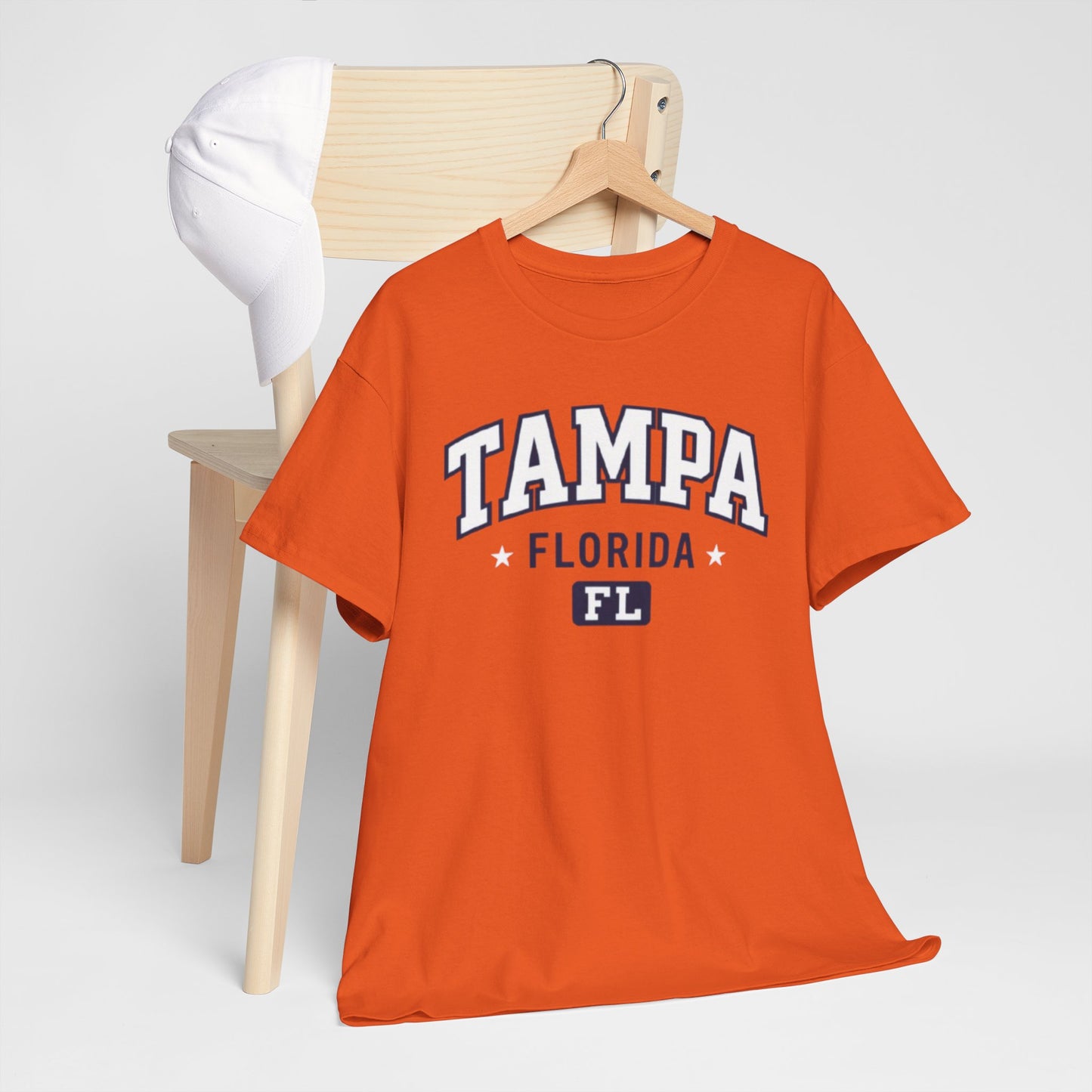 Tampa Florida Graphic Tee — Vintage Collegiate City Shirt