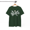 White Smoke New York Baseball T-Shirt — Crossed Bats tee