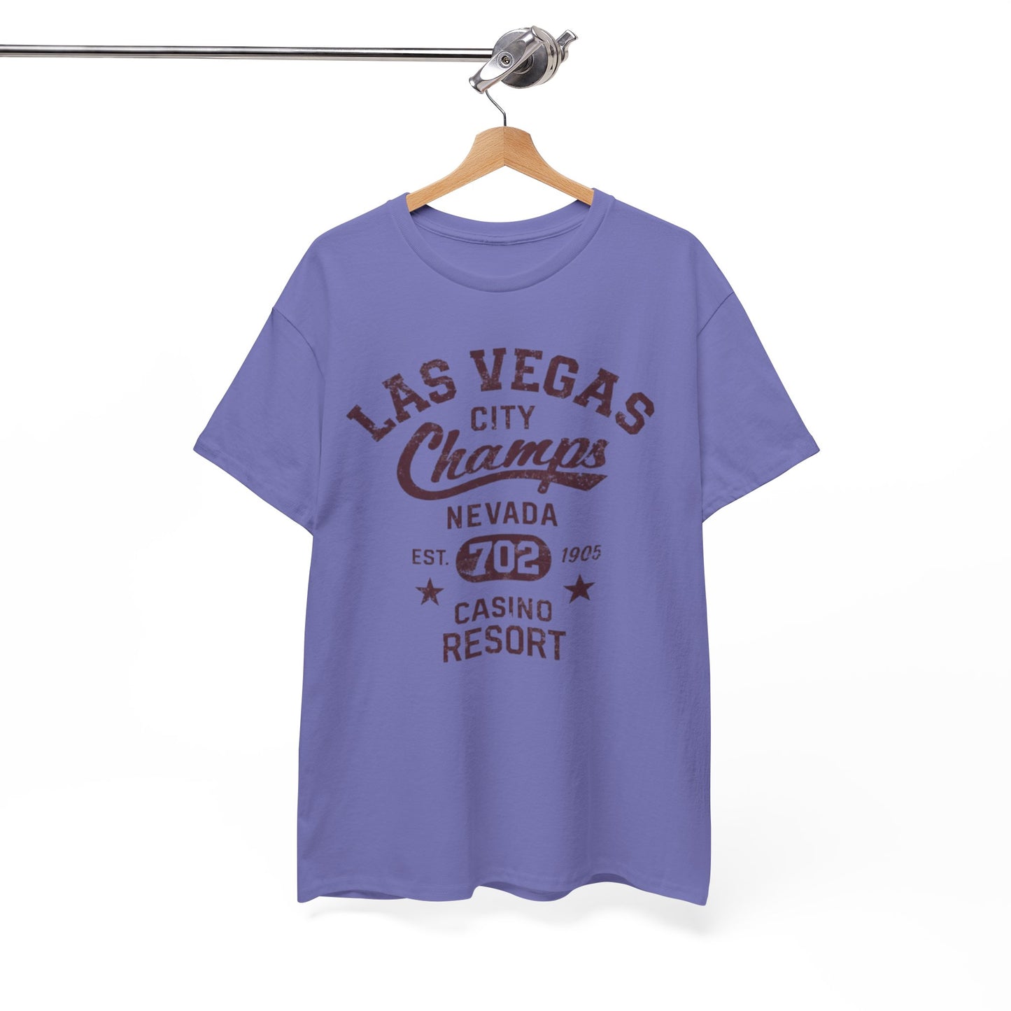 White Smoke Las Vegas Champs Tee — Vintage Casino Resort Graphic T-Shirt