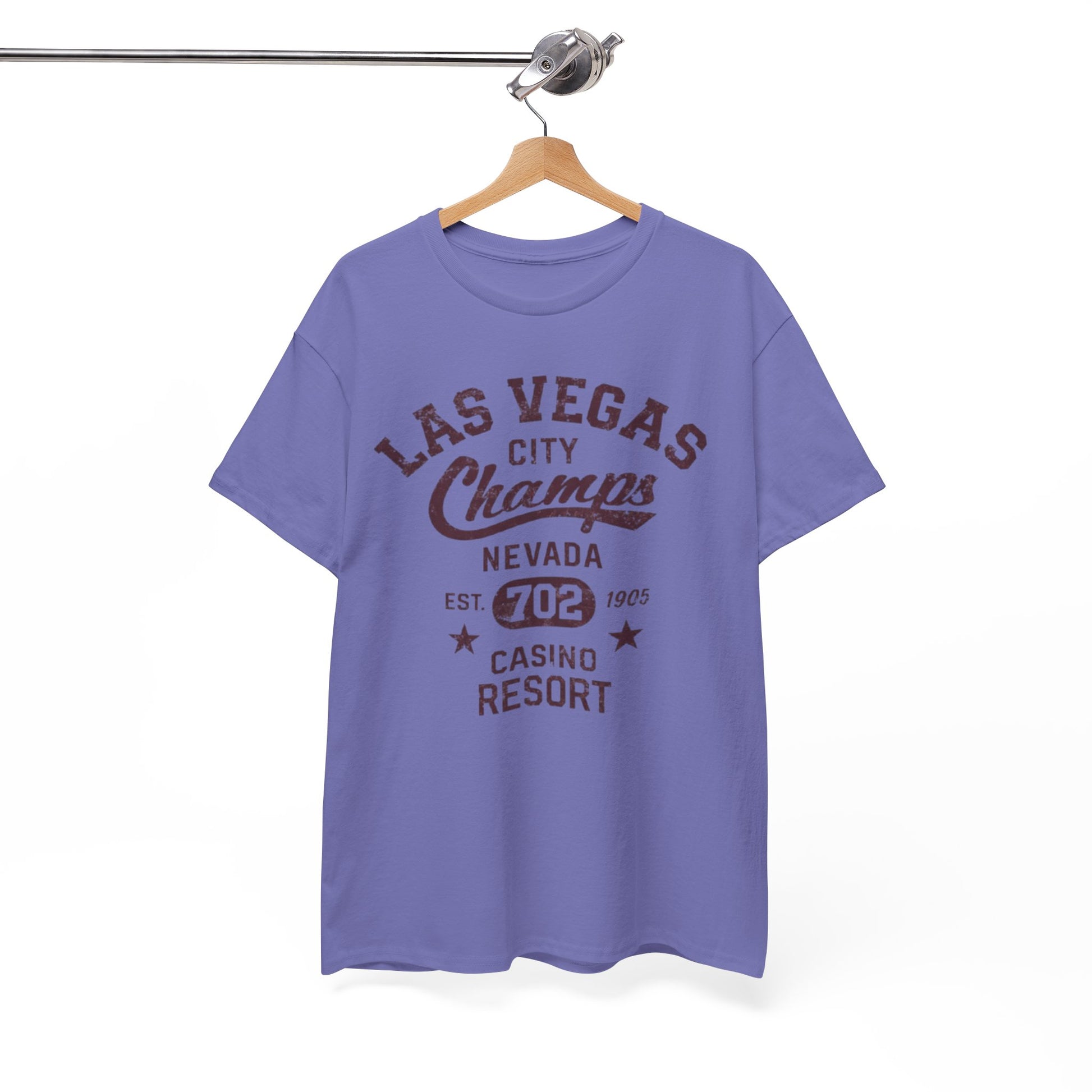 White Smoke Las Vegas Champs Tee — Vintage Casino Resort Graphic T-Shirt