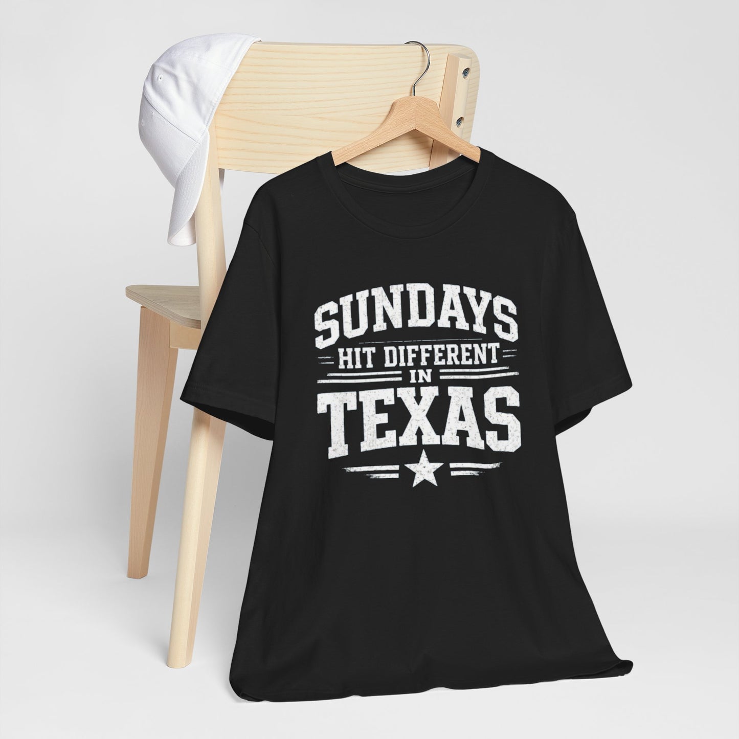 Texas Football Shirt – Sundays Hit Different in Texas Dallas Game Day T Shirt