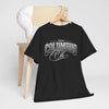 Dark Slate Gray Columbus Ohio Retro Graphic Tee — Vintage City Script T-Shirt