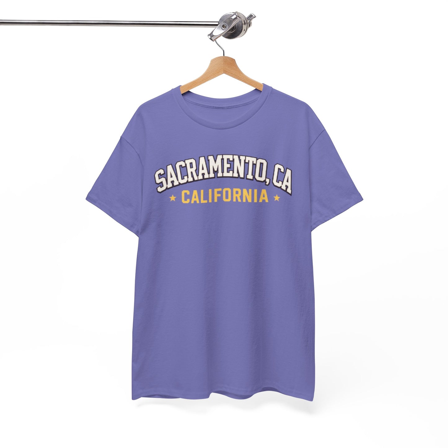 Sacramento, CA California Vintage Arc T-Shirt – sportswear style, casual fan outfit, image 1.0
