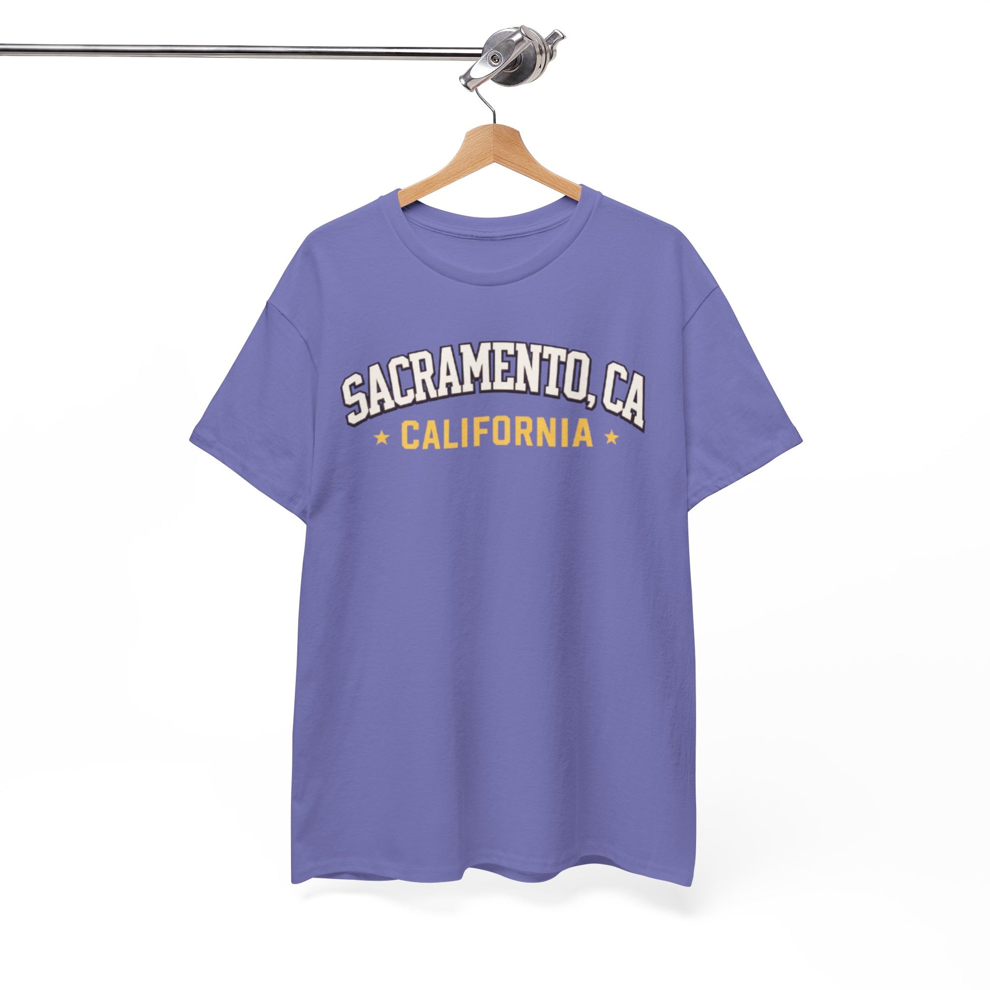 Sacramento, CA California Vintage Arc T-Shirt – sportswear style, casual fan outfit, image 1.0