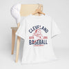 Cleveland Baseball Indians Vintage Logo Tee — Established 1901 Retro Sports T‑Shirt