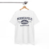 Minneapolis Minnesota Skyline Tee – Vintage City Graphic T-Shirt – lightweight game day shirt, nfl fan apparel, image 1.0