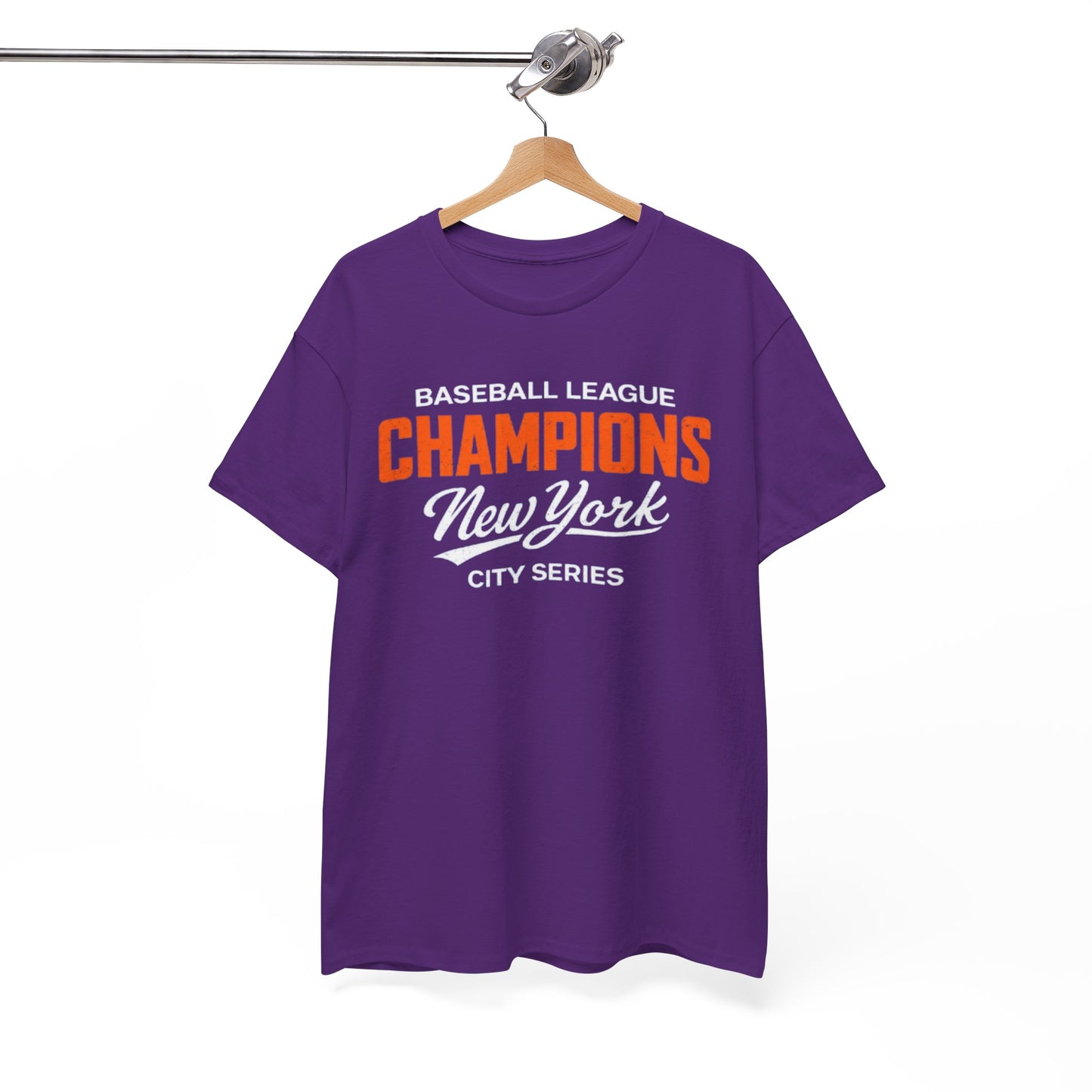 New York Baseball Champions T-Shirt – Athletic City Series Streetwear Tee