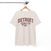 White Smoke Detroit Motor City T‑Shirt — Vintage Automotive Graphic Tee