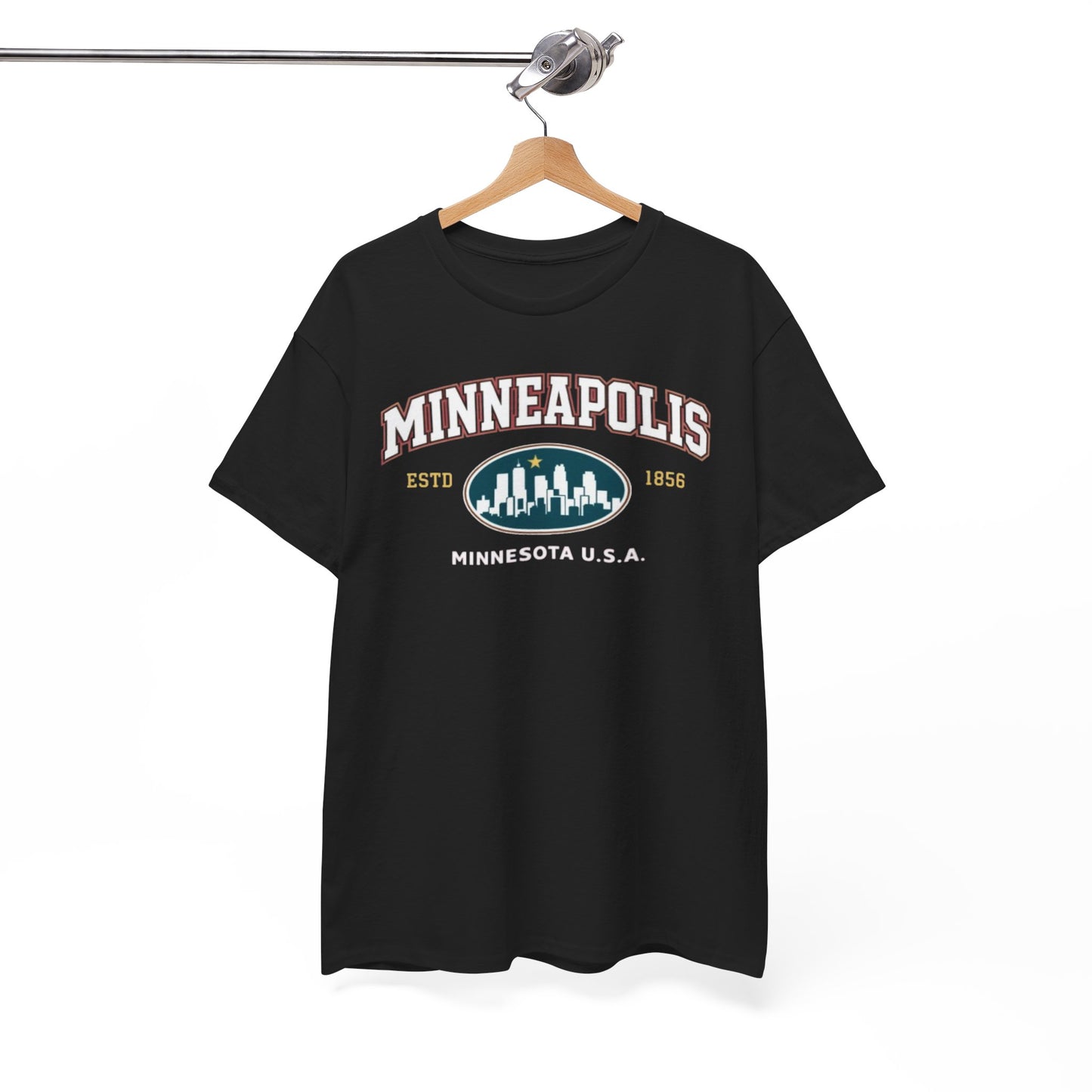 Minneapolis Skyline Tee — Minnesota U.S.A. City Graphic T-Shirt