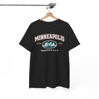 Minneapolis Skyline Tee — Minnesota U.S.A. City Graphic T-Shirt
