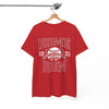 White Smoke Home Run Baseball Tee — Vintage New York Baseball Graphic T‑Shirt
