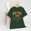 Lavender New York 1898 Vintage Tee — Empire State of America City T‑Shirt
