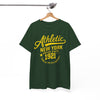 White Smoke Athletic New York 1921 T-Shirt — Vintage Collegiate Tee