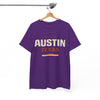 White Smoke Austin Texas Capital City Graphic T-Shirt – Minimalist City Streetwear Tee